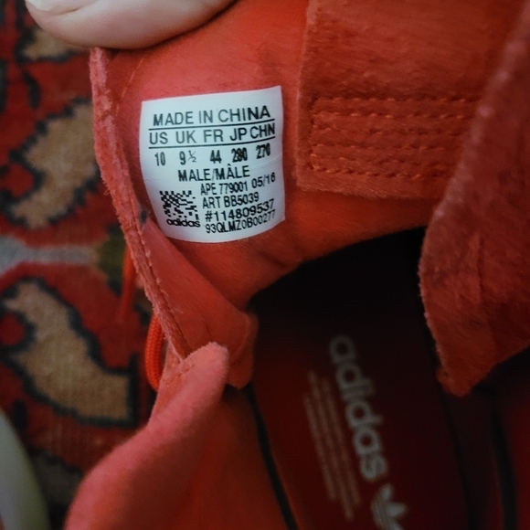 Adidas Tubular Invaders Size 12 Red - Picture 6 of 8